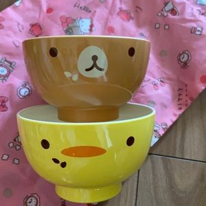 animal bowl 2 pc set